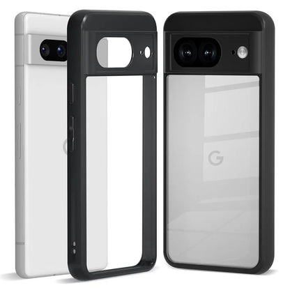 IBMRS For Google Pixel 8a Cell Phone Cover Case Shockproof TPU+PC Phone Shell