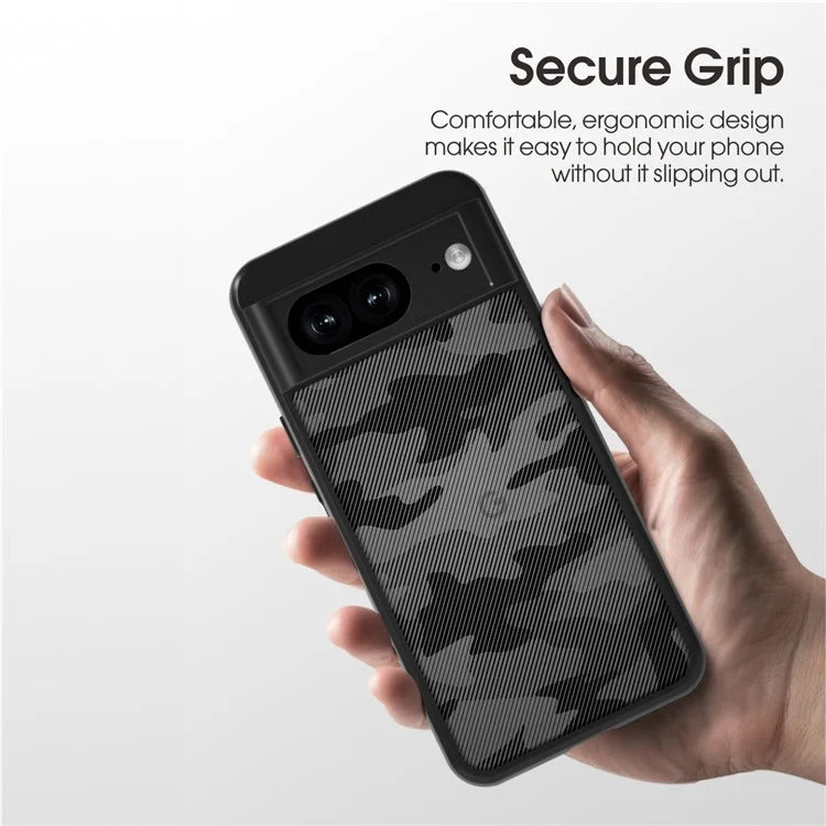 IBMRS For Google Pixel 8a Cell Phone Cover Case Shockproof TPU+PC Phone Shell