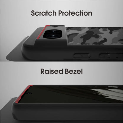 IBMRS For Google Pixel 8a Cell Phone Cover Case Shockproof TPU+PC Phone Shell