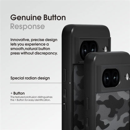 IBMRS For Google Pixel 8a Cell Phone Cover Case Shockproof TPU+PC Phone Shell