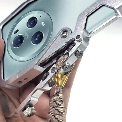 For Honor Magic6 Pro 5G Mechanical Arm Aluminium Alloy Case Bump Proof Phone Cover