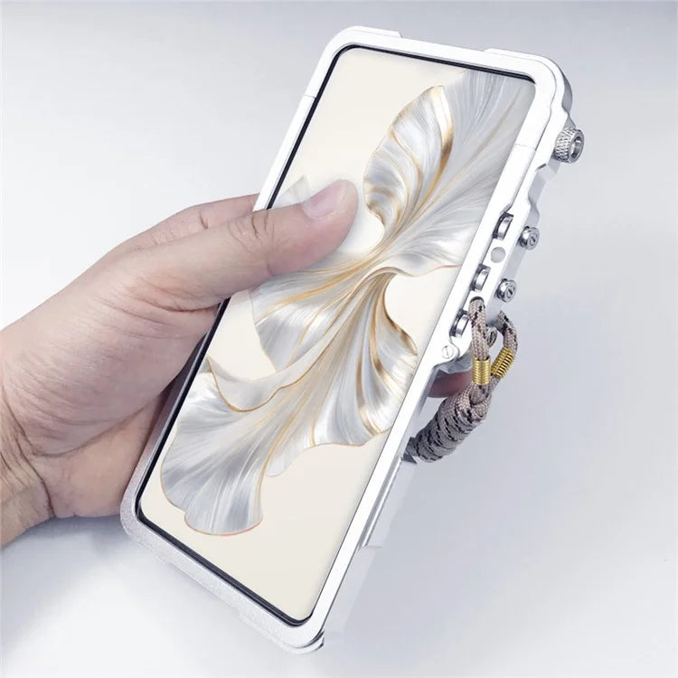 For Honor Magic6 Pro 5G Mechanical Arm Aluminium Alloy Case Bump Proof Phone Cover