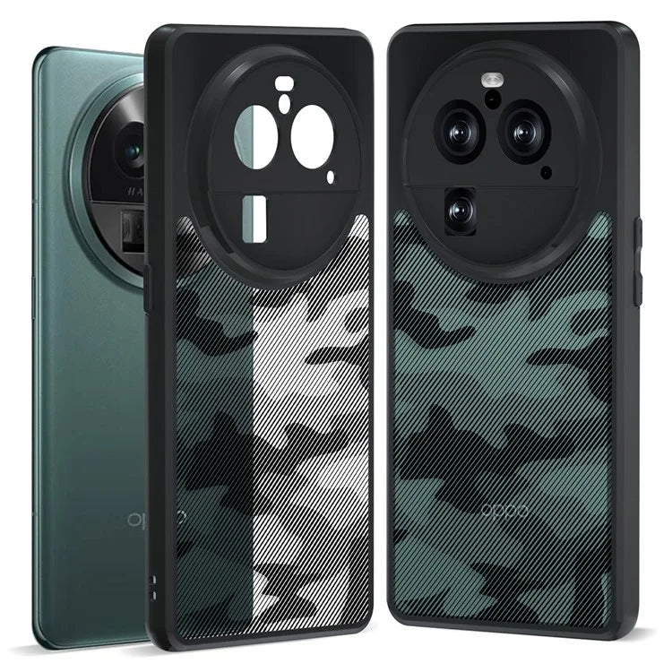 IBMRS Mobile Phone Case for Oppo Find X6 Pro Anti-Scratch TPU+PC Phone Cover
