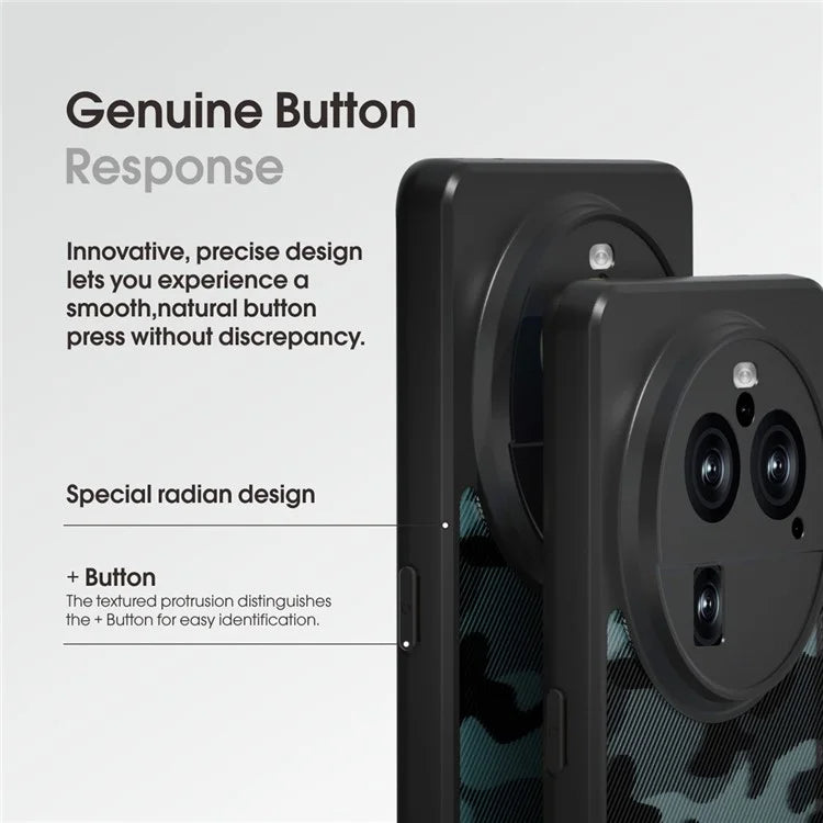 IBMRS Mobile Phone Case for Oppo Find X6 Pro Anti-Scratch TPU+PC Phone Cover
