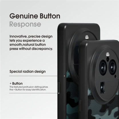 IBMRS Mobile Phone Case for Oppo Find X6 Pro Anti-Scratch TPU+PC Phone Cover