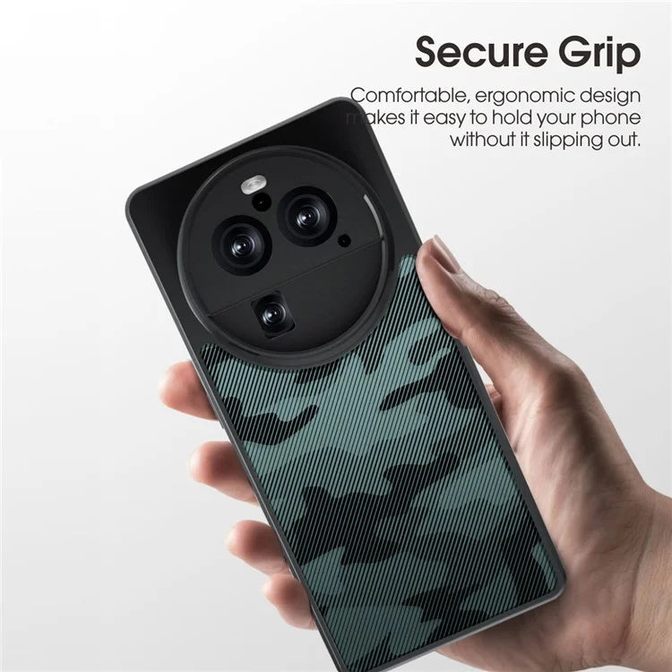 IBMRS Mobile Phone Case for Oppo Find X6 Pro Anti-Scratch TPU+PC Phone Cover