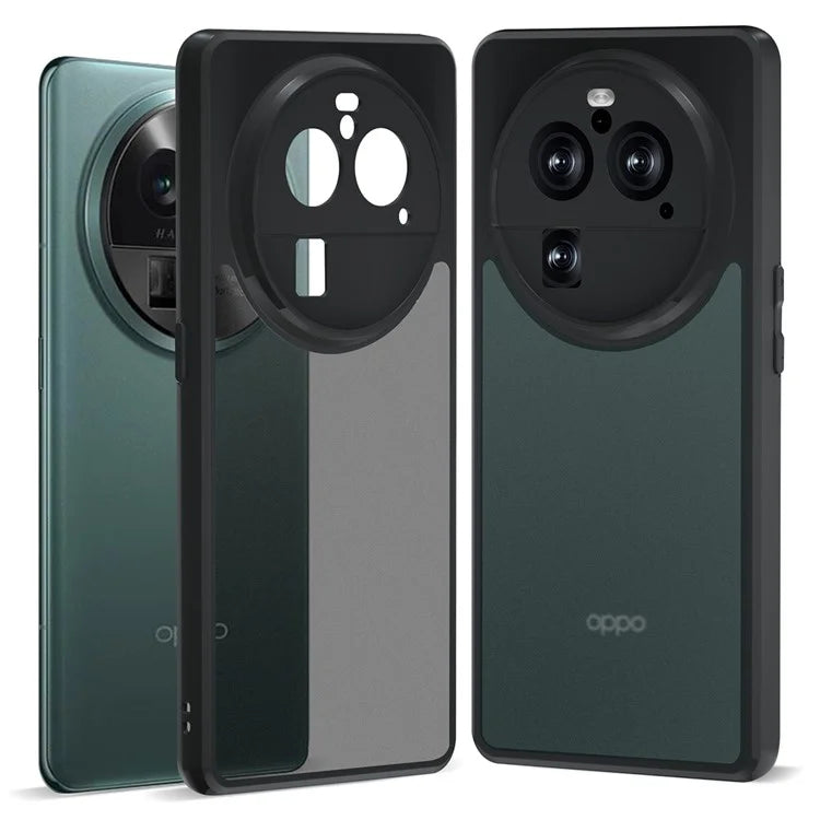 IBMRS Mobile Phone Case for Oppo Find X6 Pro Anti-Scratch TPU+PC Phone Cover