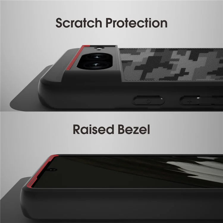 IBMRS PC+TPU Phone Protector for Google Pixel 8 Cases Dustproof Phone Cover
