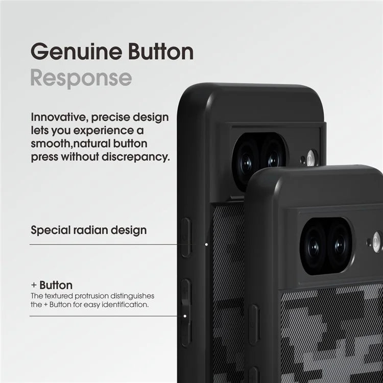 IBMRS PC+TPU Phone Protector for Google Pixel 8 Cases Dustproof Phone Cover