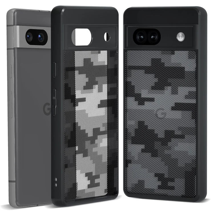 IBMRS Smartphone Cover for Google Pixel 7a Shockproof TPU+PC Phone Shell Case