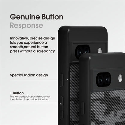 IBMRS Smartphone Cover for Google Pixel 7a Shockproof TPU+PC Phone Shell Case