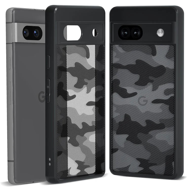 IBMRS Smartphone Cover for Google Pixel 7a Shockproof TPU+PC Phone Shell Case