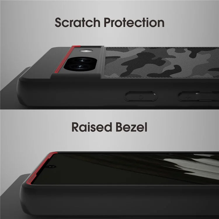 IBMRS Smartphone Cover for Google Pixel 7a Shockproof TPU+PC Phone Shell Case