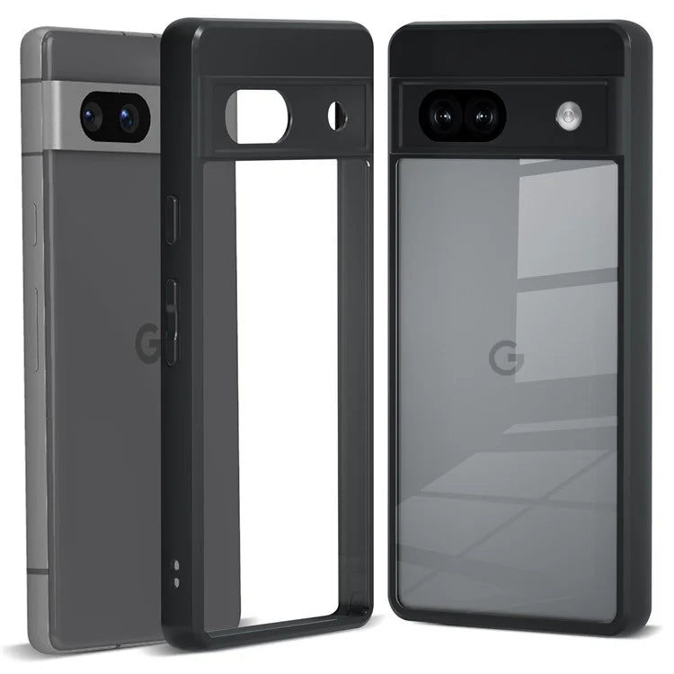 IBMRS Smartphone Cover for Google Pixel 7a Shockproof TPU+PC Phone Shell Case