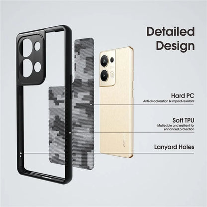 IBMRS Anti-Collision Phone Shell for Oppo Reno9 Pro+ 5G Cases TPU+PC Phone Cover