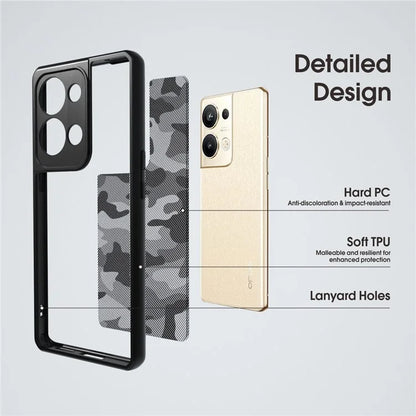 IBMRS Anti-Collision Phone Shell for Oppo Reno9 Pro+ 5G Cases TPU+PC Phone Cover