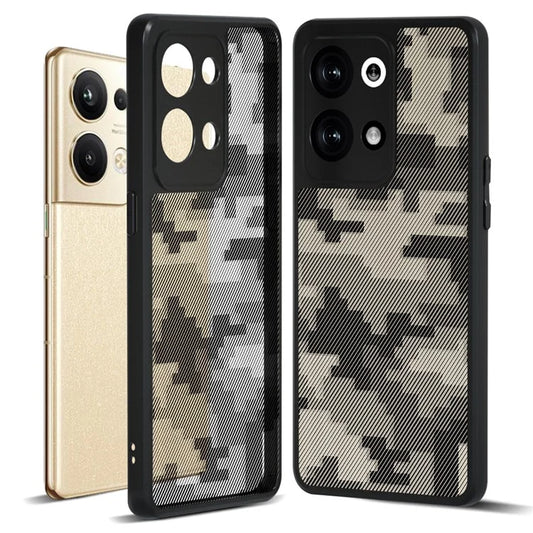 IBMRS Phone Case for Oppo Reno9 Pro 5G / Reno9 5G Raised Bezel TPU+PC Phone Cover