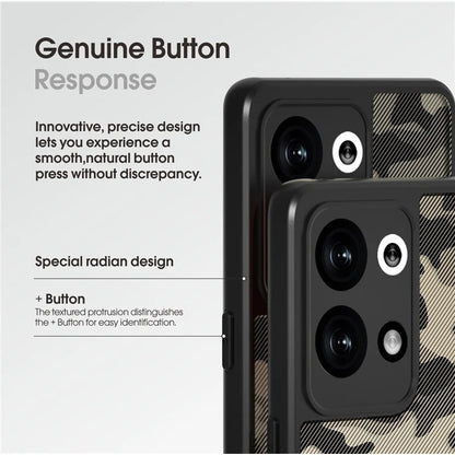 IBMRS Phone Case for Oppo Reno9 Pro 5G / Reno9 5G Raised Bezel TPU+PC Phone Cover
