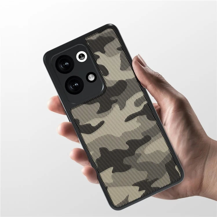 IBMRS Phone Case for Oppo Reno9 Pro 5G / Reno9 5G Raised Bezel TPU+PC Phone Cover