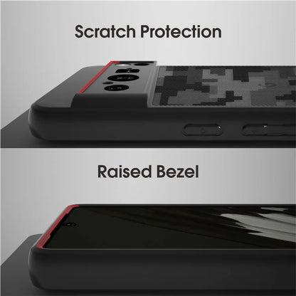 IBMRS For Google Pixel 8 Pro Cover Shock Absorbing Secure Grip Phone Back Case