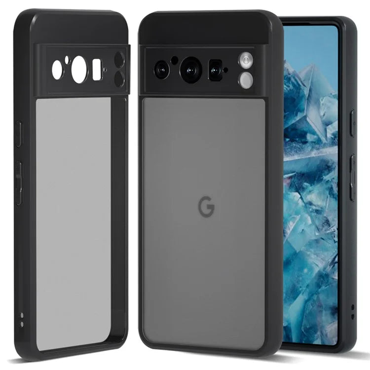 IBMRS For Google Pixel 8 Pro Cover Shock Absorbing Secure Grip Phone Back Case