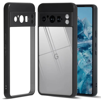 IBMRS For Google Pixel 8 Pro Cover Shock Absorbing Secure Grip Phone Back Case