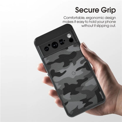 IBMRS For Google Pixel 8 Pro Cover Shock Absorbing Secure Grip Phone Back Case