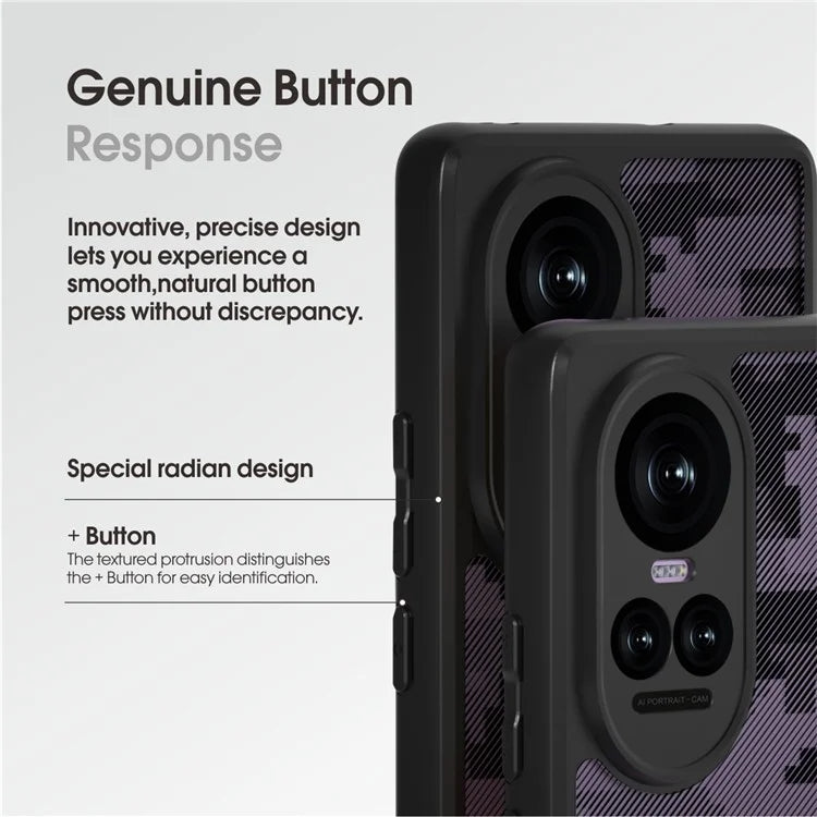 IBMRS For Oppo Reno10 5G (Global) / Reno10 Pro 5G (Global) Case TPU+PC Shockproof Phone Cover
