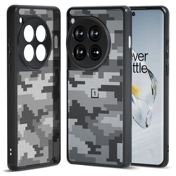 IBMRS Phone Cover for OnePlus 12 5G Cases Shockproof TPU+PC Phone Shell
