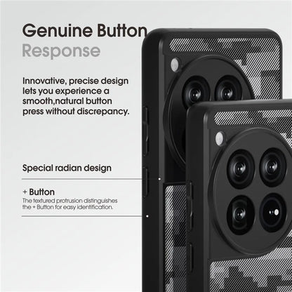 IBMRS Phone Cover for OnePlus 12 5G Cases Shockproof TPU+PC Phone Shell