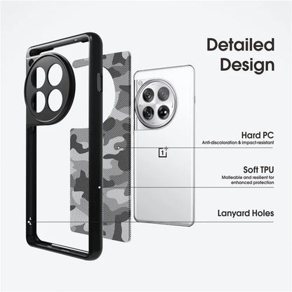 IBMRS Phone Cover for OnePlus 12 5G Cases Shockproof TPU+PC Phone Shell