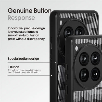IBMRS Phone Cover for OnePlus 12 5G Cases Shockproof TPU+PC Phone Shell
