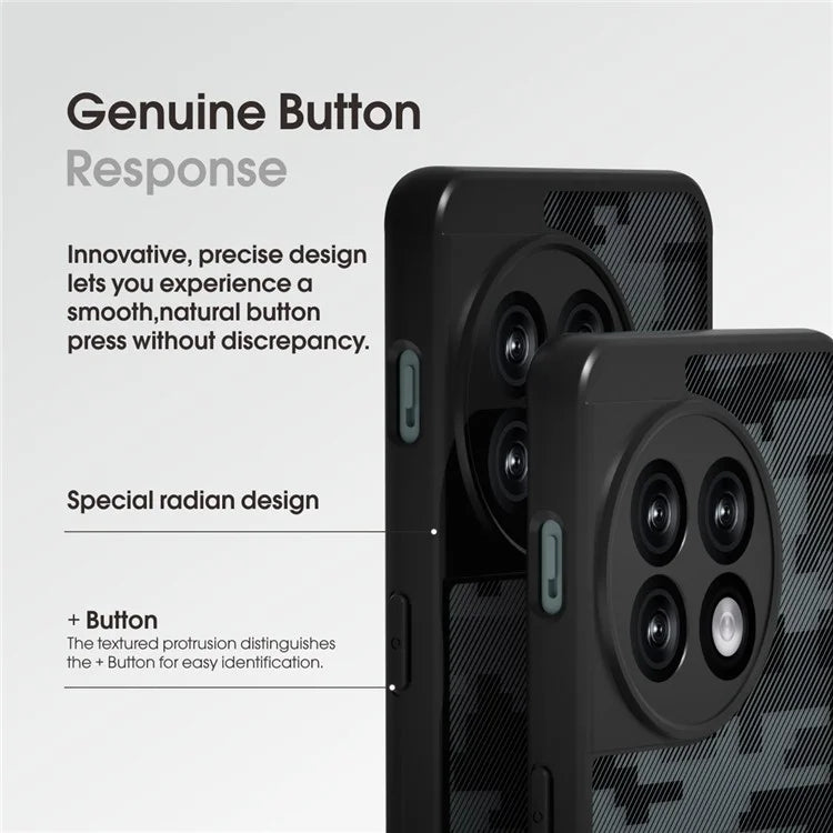 IBMRS Drop-Proof Phone Cover for OnePlus Ace 2 5G / 11R 5G Cases Shockproof TPU+PC Shell