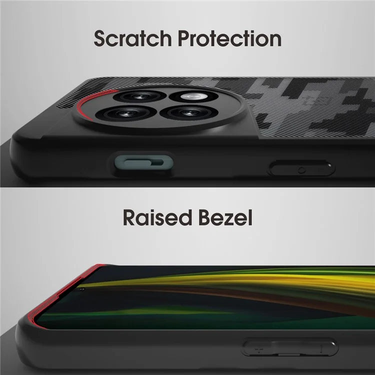 IBMRS Drop-Proof Phone Cover for OnePlus Ace 2 5G / 11R 5G Cases Shockproof TPU+PC Shell