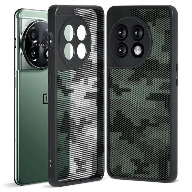 IBMRS Slim-Fit Case for OnePlus 11 5G Precise Cutout TPU+PC Phone Cover