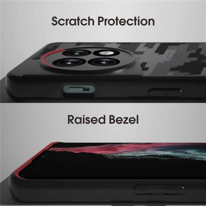 IBMRS Slim-Fit Case for OnePlus 11 5G Precise Cutout TPU+PC Phone Cover