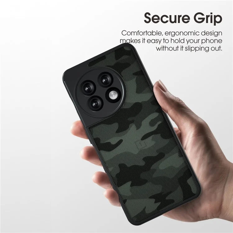 IBMRS Slim-Fit Case for OnePlus 11 5G Precise Cutout TPU+PC Phone Cover