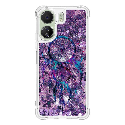 YB Quicksand Series-2 for Xiaomi Redmi 13C 4G / Poco C65 4G TPU Case Pattern Liquid Phone Cover