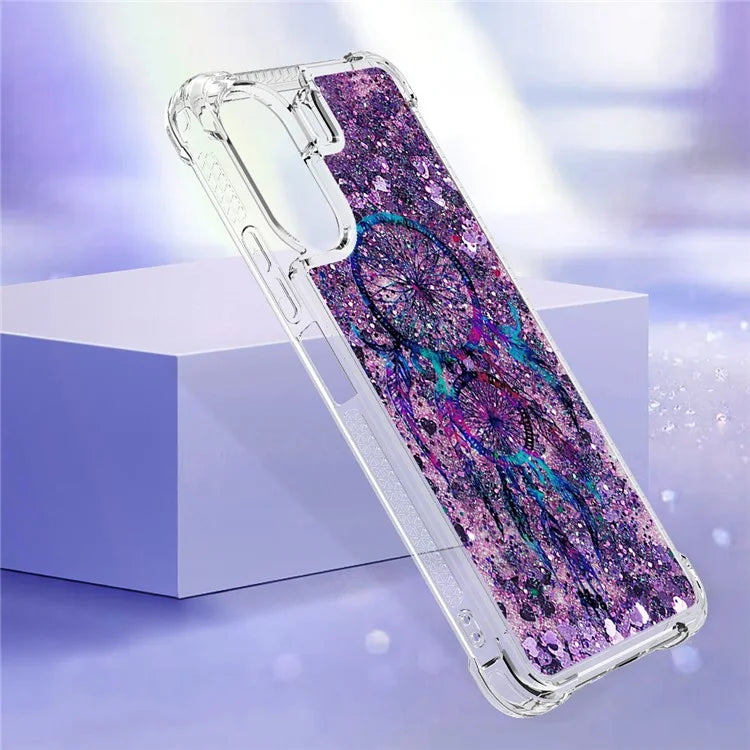 YB Quicksand Series-2 for Xiaomi Redmi 13C 4G / Poco C65 4G TPU Case Pattern Liquid Phone Cover