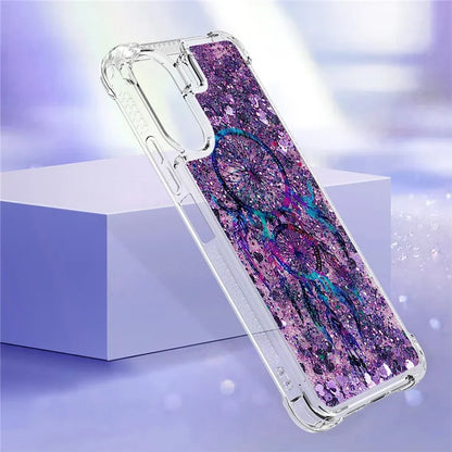 YB Quicksand Series-2 for Xiaomi Redmi 13C 4G / Poco C65 4G TPU Case Pattern Liquid Phone Cover