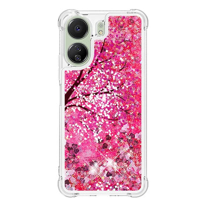 YB Quicksand Series-2 for Xiaomi Redmi 13C 4G / Poco C65 4G TPU Case Pattern Liquid Phone Cover