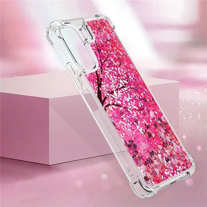 YB Quicksand Series-2 for Xiaomi Redmi 13C 4G / Poco C65 4G TPU Case Pattern Liquid Phone Cover