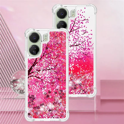 YB Quicksand Series-2 for Xiaomi Redmi 13C 4G / Poco C65 4G TPU Case Pattern Liquid Phone Cover