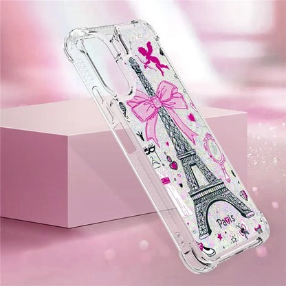 YB Quicksand Series-2 for Xiaomi Redmi 13C 4G / Poco C65 4G TPU Case Pattern Liquid Phone Cover