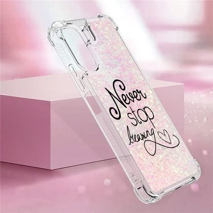 YB Quicksand Series-2 for Xiaomi Redmi 13C 4G / Poco C65 4G TPU Case Pattern Liquid Phone Cover