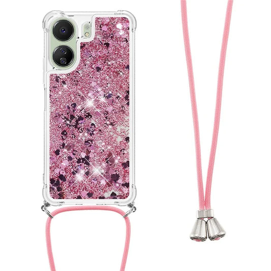 YB Quicksand Series-4 for Xiaomi Redmi 13C 4G / Poco C65 4G TPU Case Liquid Sparkle Phone Cover
