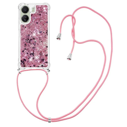 YB Quicksand Series-4 for Xiaomi Redmi 13C 4G / Poco C65 4G TPU Case Liquid Sparkle Phone Cover