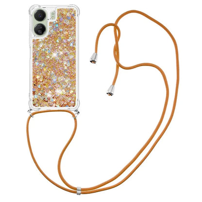 YB Quicksand Series-4 for Xiaomi Redmi 13C 4G / Poco C65 4G TPU Case Liquid Sparkle Phone Cover