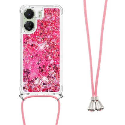 YB Quicksand Series-4 for Xiaomi Redmi 13C 4G / Poco C65 4G TPU Case Liquid Sparkle Phone Cover