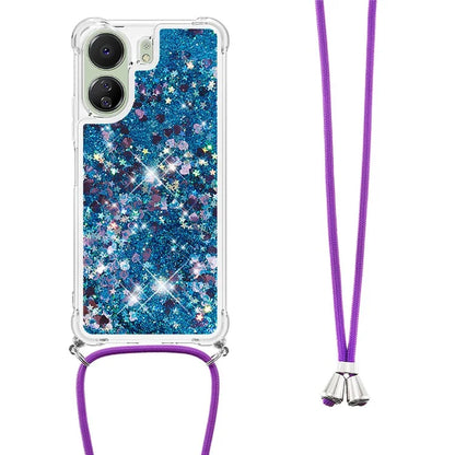 YB Quicksand Series-4 for Xiaomi Redmi 13C 4G / Poco C65 4G TPU Case Liquid Sparkle Phone Cover